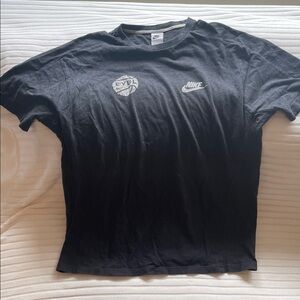 Nike & EYBL Charcoal-Black Men's Tee-Shirt
